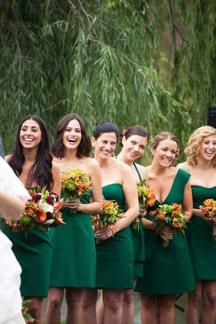 Verano: vestidos cortos para damas de honor 3