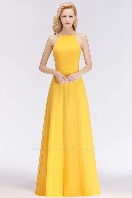 Vestidos en amarillo para invitadas 6