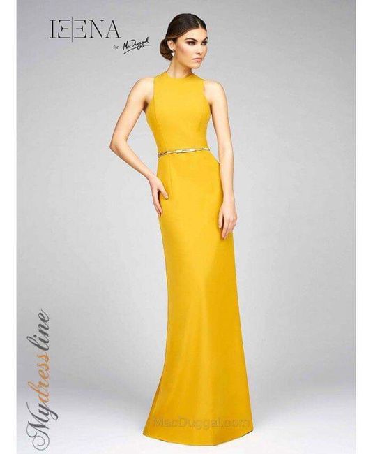 Vestidos en amarillo para invitadas 7
