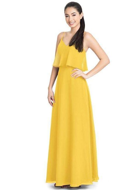 Vestidos en amarillo para invitadas 8