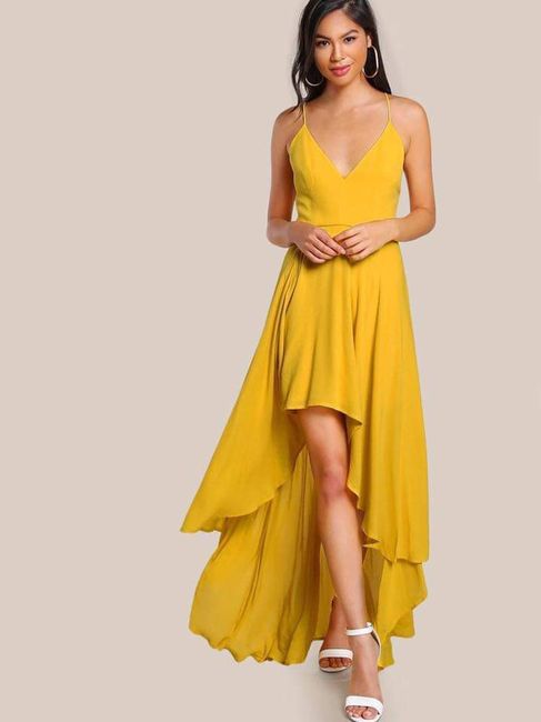 Vestidos en amarillo para invitadas 18