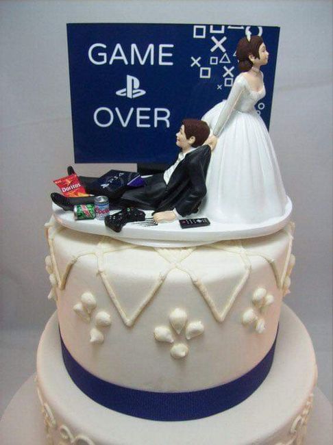 Gamer cake topper 7