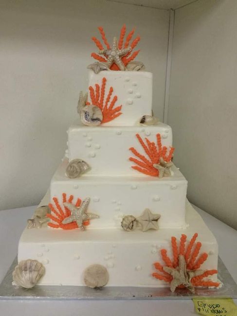 Temática playa: pasteles 🍰 8