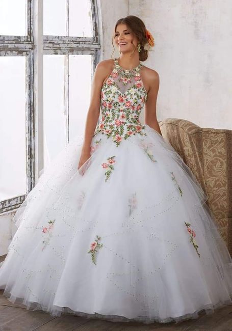 Temática mexicana: vestidos 18