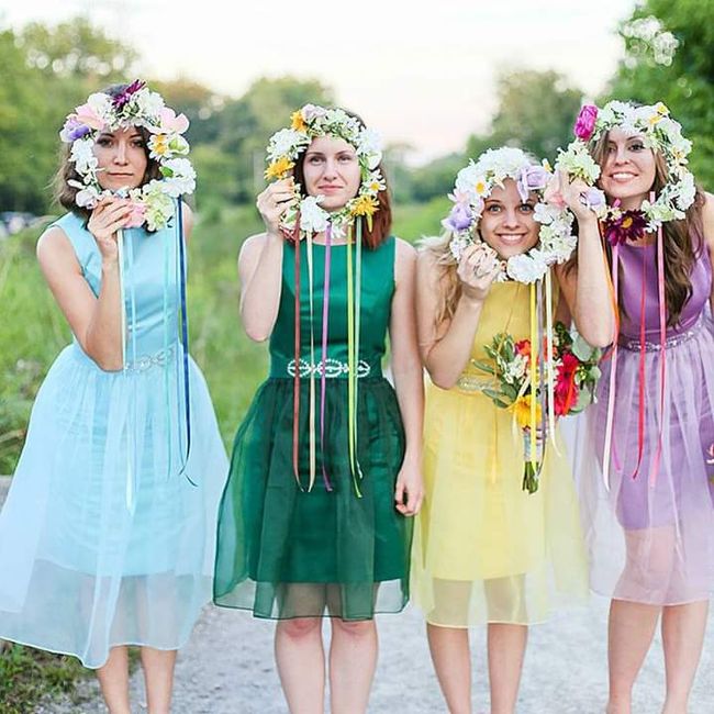 Damas en colores muy alegres 7