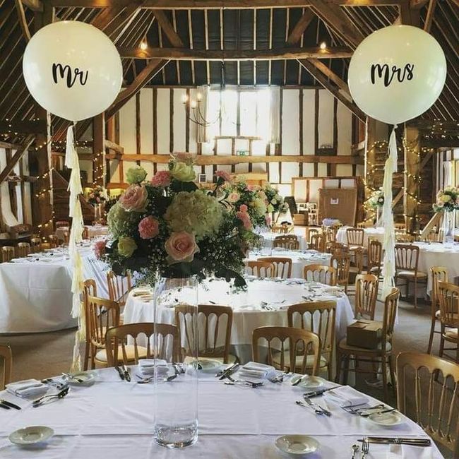 Utiliza globos en la decoración 🎈🎈 12