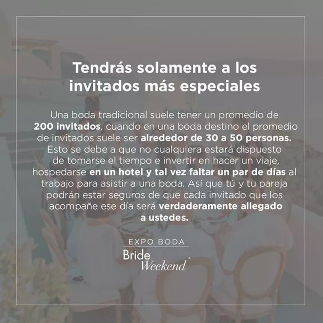 Tener una boda destino tiene muchas ventajas 3