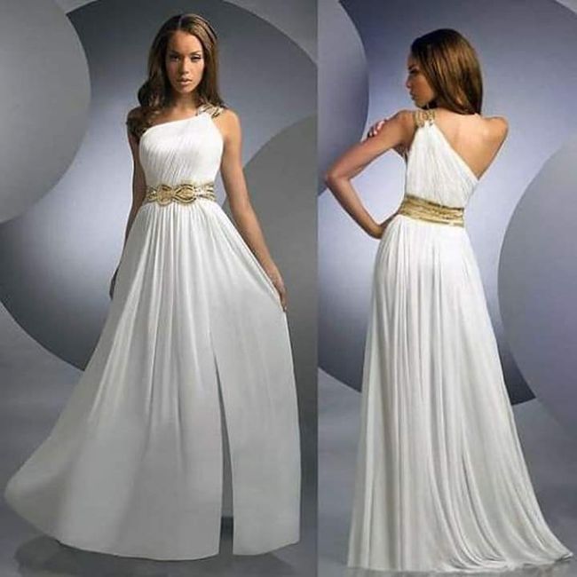 Vestidos con escote asimétrico y barco 4
