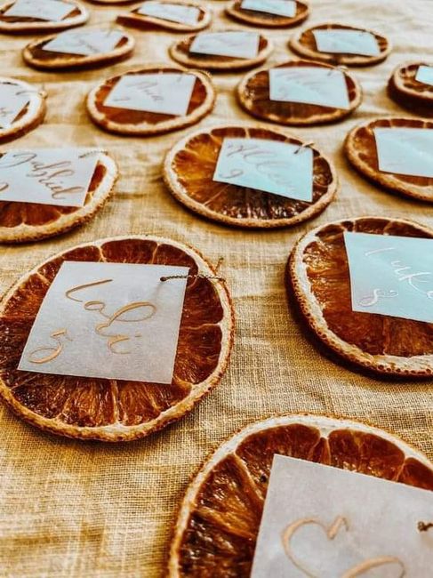 Decoración con rodajas de naranja secas 2