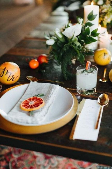 Decoración con rodajas de naranja secas 4