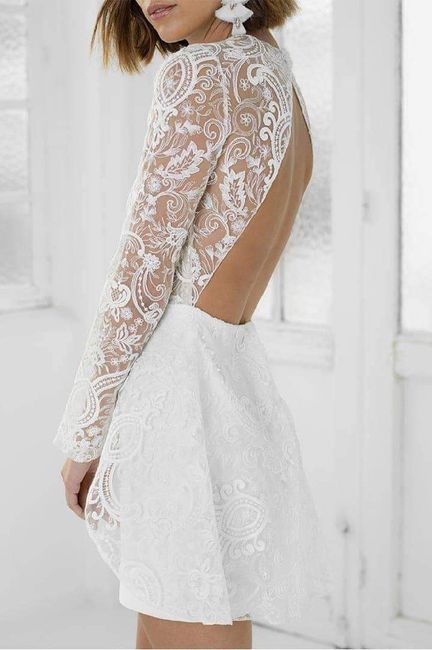 Boda civil: hermosos escotes 5