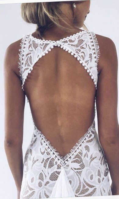 Boda civil: hermosos escotes 9