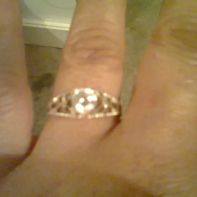 Si hubieras podido elegir el anillo de compromiso.. 1