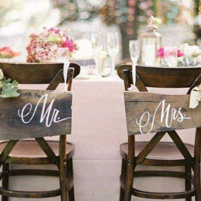 Letras en la mesa de los novios 12