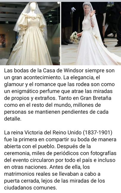 5 generaciones de vestidos de la realeza - 1