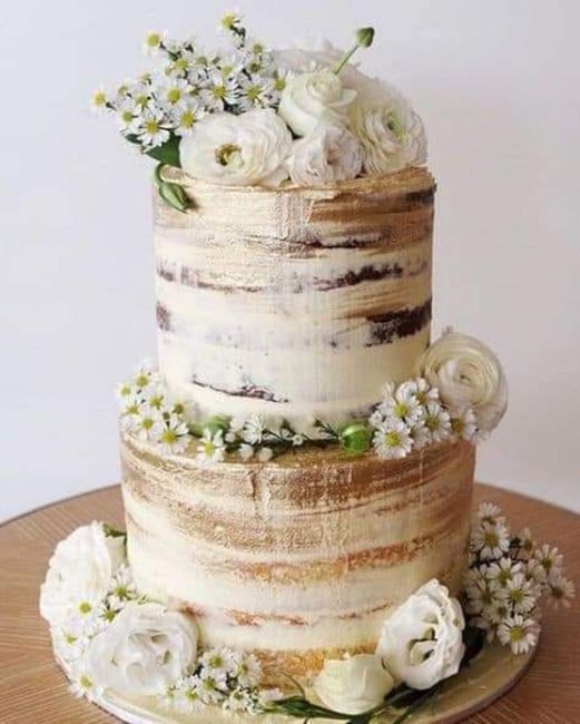 Pastel desnudo o naked cake 8