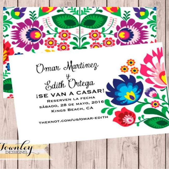 Invitaciones con acentos mexicanos 8