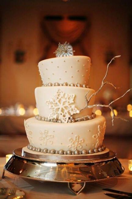 Hermosos pasteles con acentos invernales 4