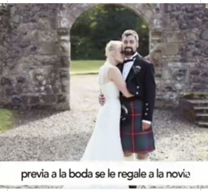 ¿Lo sabias?:en Escocia,la suerte de la novia 3