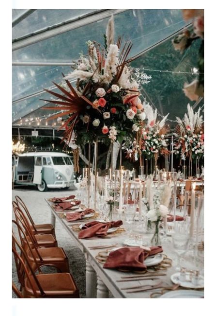 Tu boda con acentos de color terracota 3