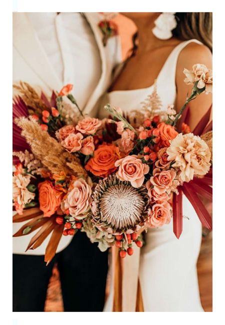 Tu boda con acentos de color terracota 4