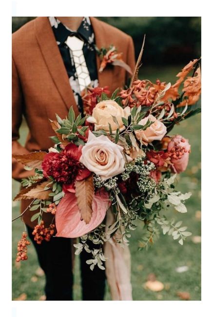 Tu boda con acentos de color terracota 10