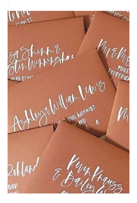 Tu boda con acentos de color terracota 16