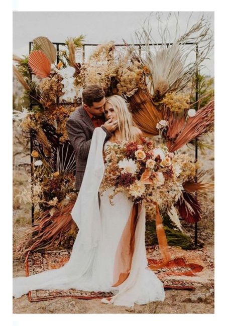 Tu boda con acentos de color terracota 20