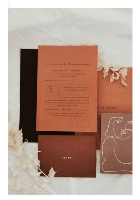 Tu boda con acentos de color terracota 22