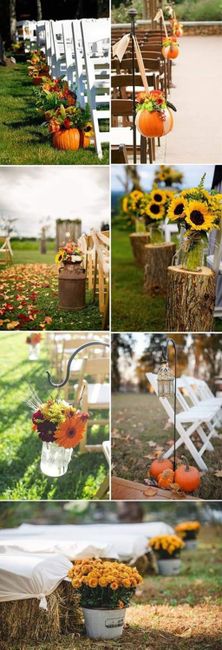 Boda inspirada en el otoño 15