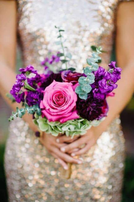 Color violeta y morado en tu boda 3