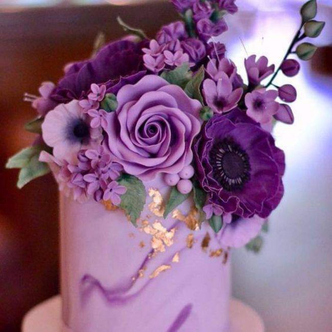 Color violeta y morado en tu boda 4