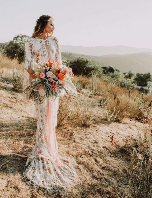 Look de novia bohemio 3