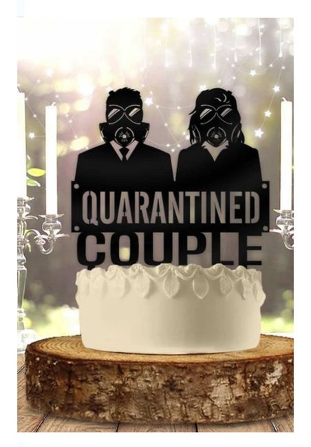 Boda en pandemia: muñequitos para el pastel 16