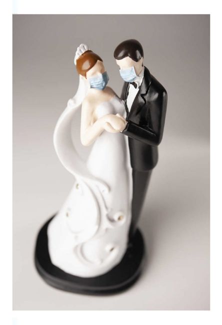 Boda en pandemia: muñequitos para el pastel 19