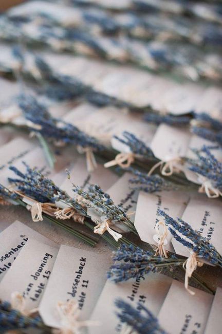 Lavanda en tu boda 6