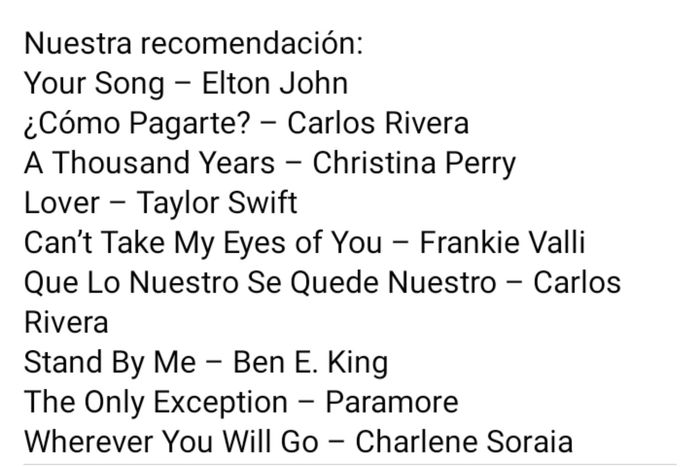 Momentos musicales que no pueden faltar 10