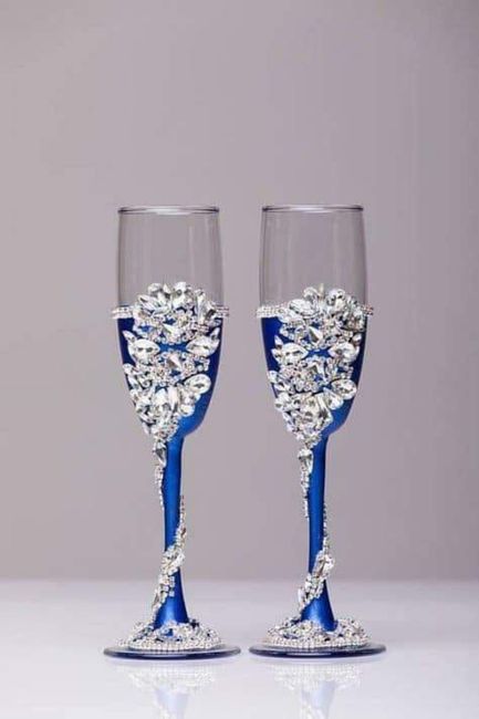 Boda en color azul rey 2
