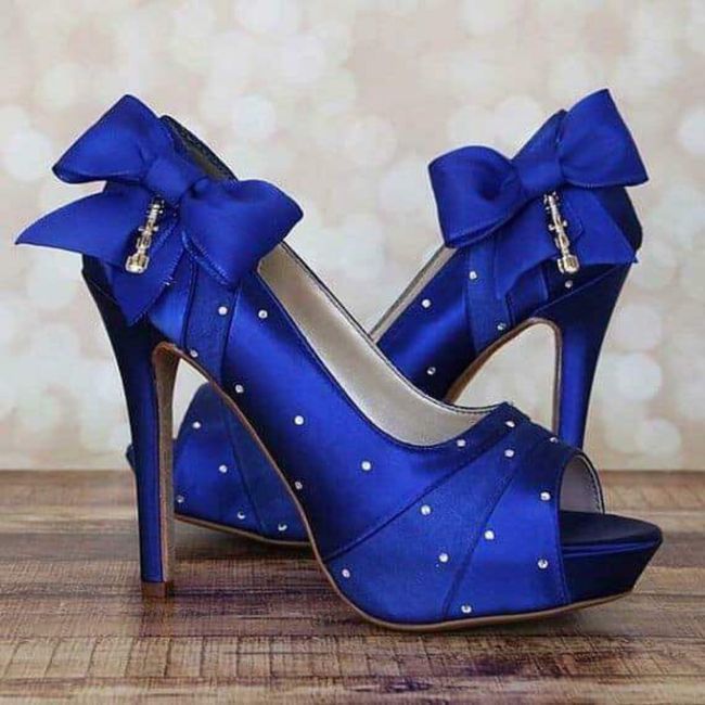Boda en color azul rey 13
