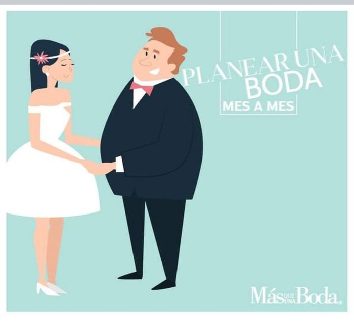 Planea tu boda mes a mes 1
