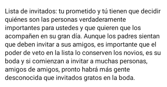 Planea tu boda mes a mes 4