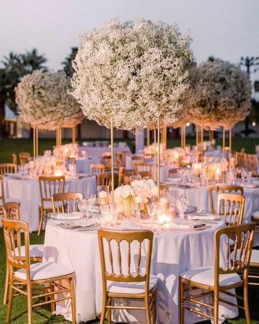 Decoración con babybreath 3