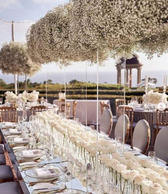 Decoración con babybreath 4