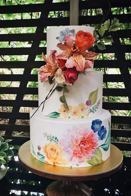 Pasteles tipo lienzo 2