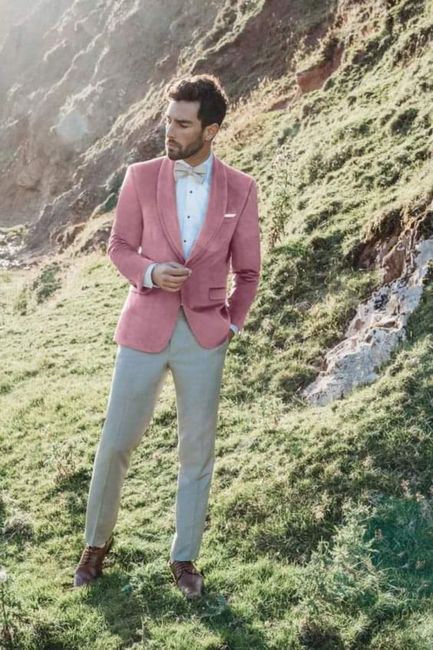 Boda primaveral:sacos en color rosa 1