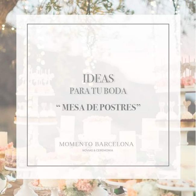 Displays de mesas de postres 1