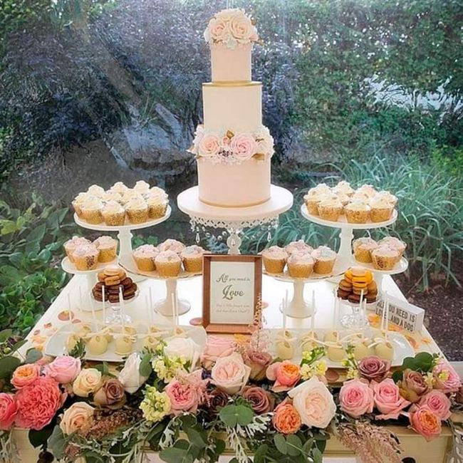 Displays de mesas de postres 7