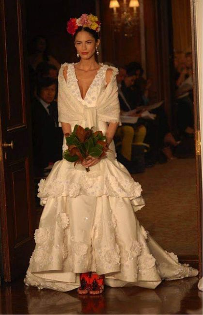 Novias con estilo Frida Kahlo 3