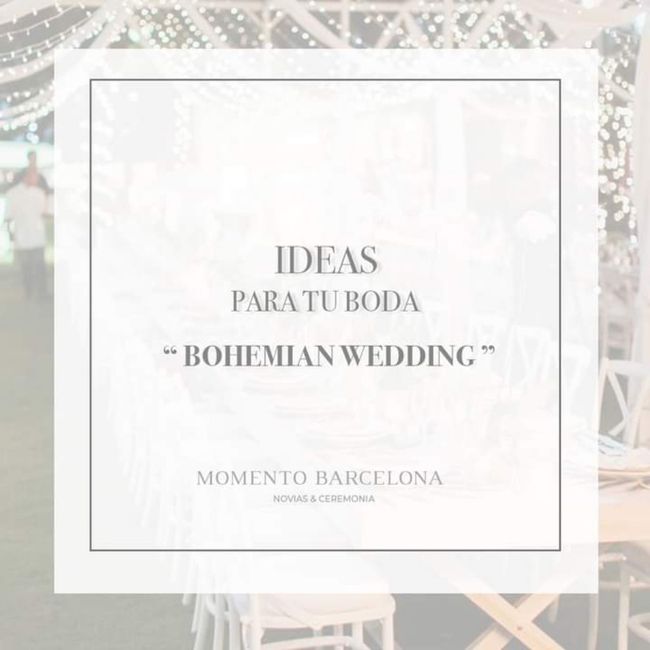 Boda con estilo bohemio 1