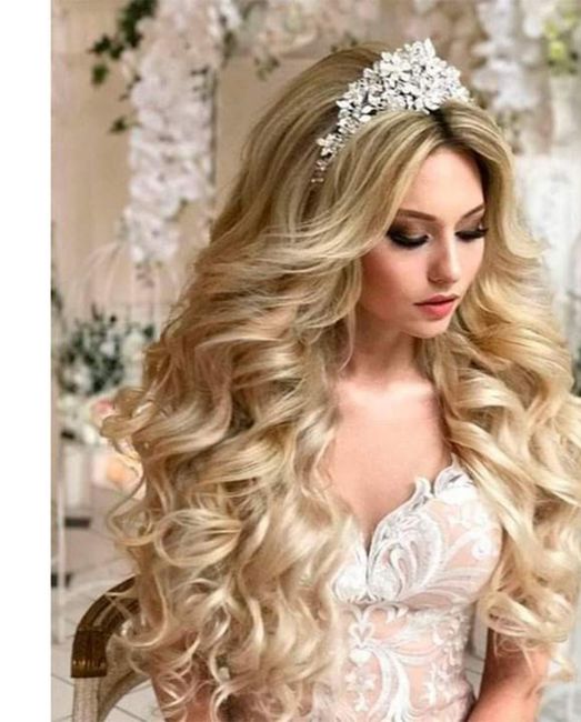 Cabello suelto con ondas 5